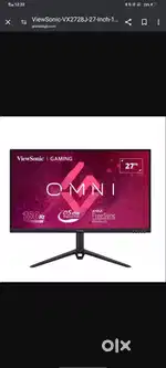 Gaming monitor under warranty/ mint condition (27 inc) (180hz) (0.1ms)