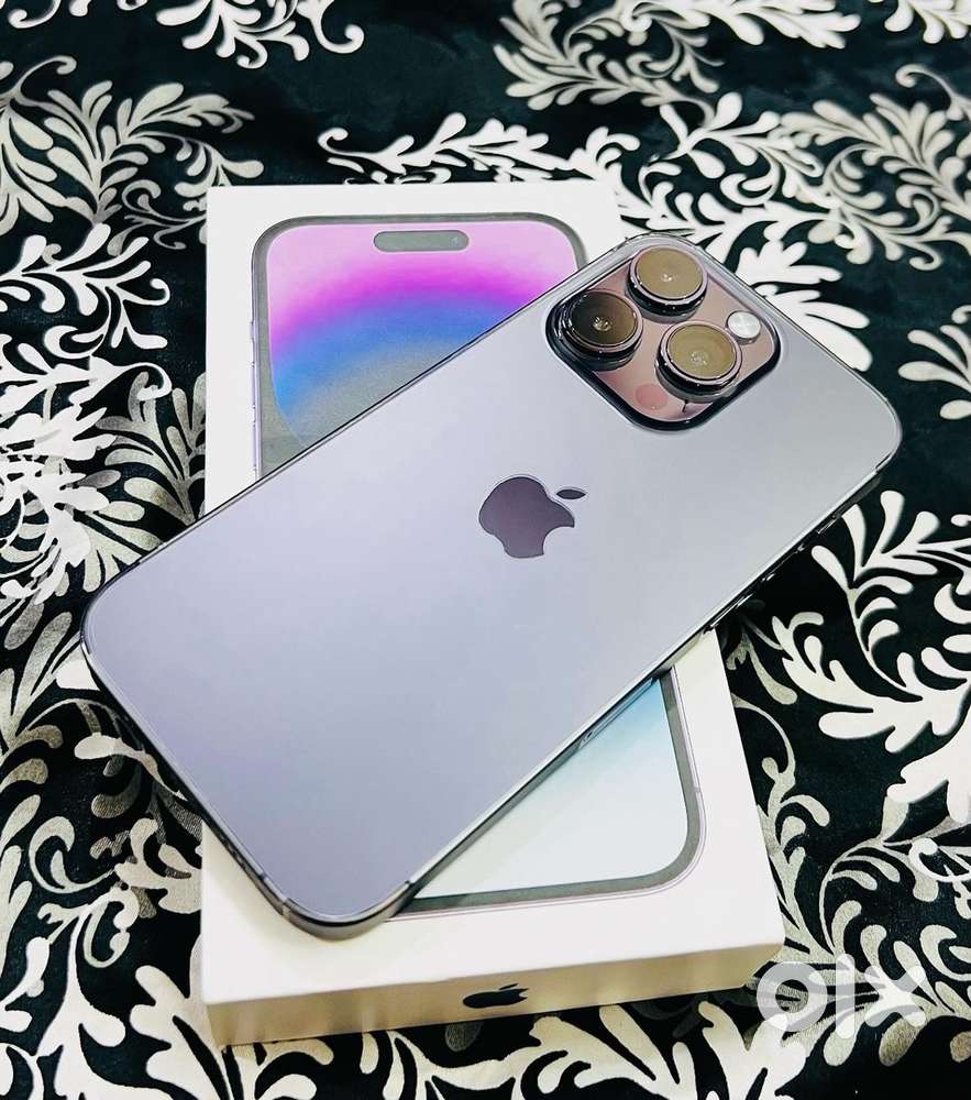 iphone 14 pro max 256gb deep purple with full kit
