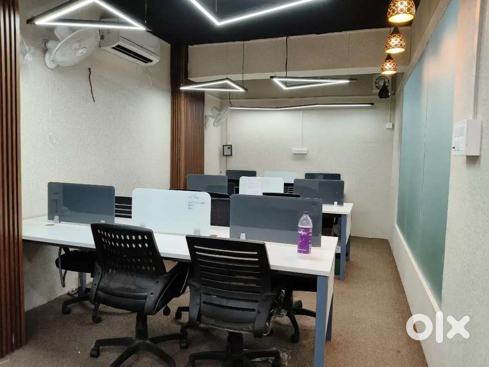 1 cabin + 15 workstation office space for rent in noida