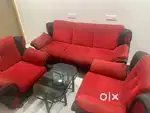 red sofa (3+2)