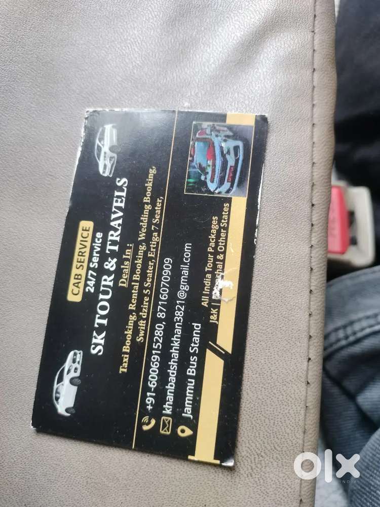 Driver Required Taxi Dezire Jammu