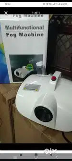 Fog machine  available