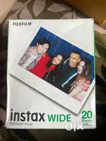 New Instax film pack of 20