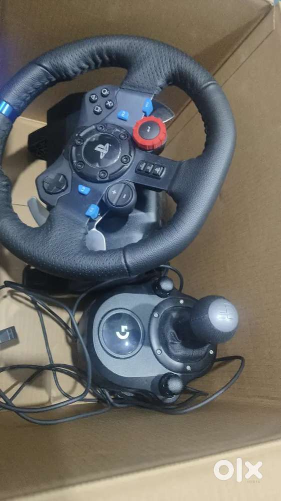 Logitech g29 steering wheel and pedals and gear shifter