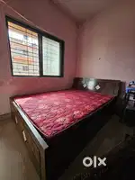 King size Bed and Wardrobe set 3 piece