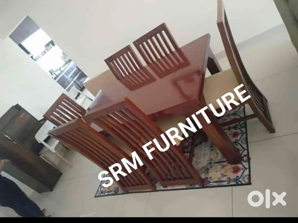 New wooden dining table selling fectory price