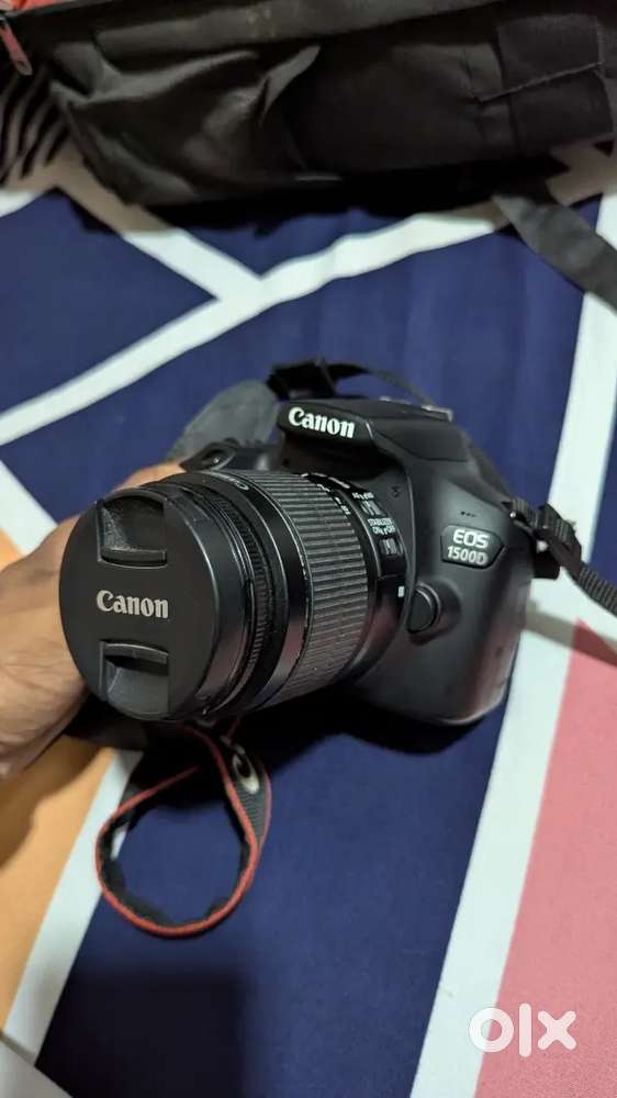 Canon 1500d with kit lens 18-55