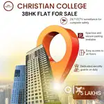 CHRISTIAN COLLEGE 3BHK FLAT FOR SALE