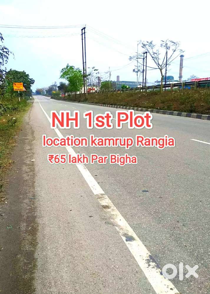 Land For Sell, National Highway 1st plot 3Bigha tu 5Bigha ,
