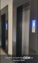 Unused Brand New 2 Bhk Semi Furnished Flat for rent