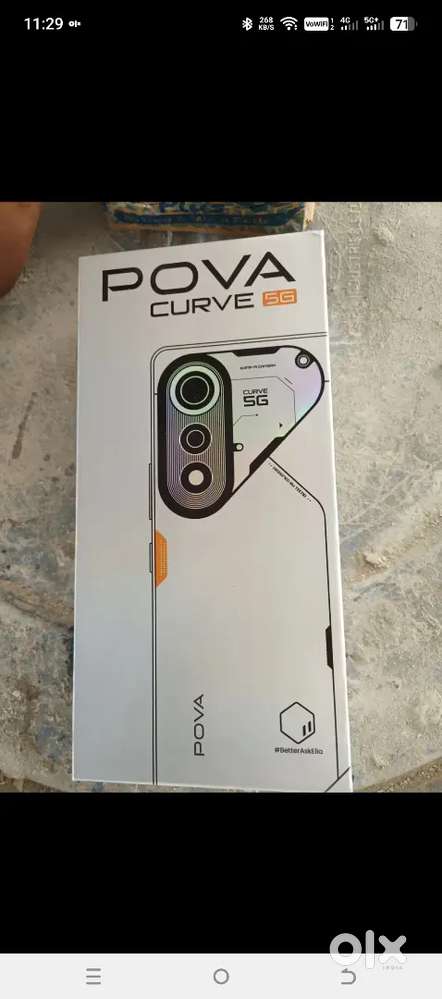 Techno pava 5g 128gb bill box all available