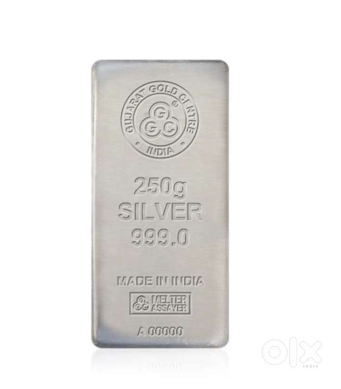 999 silver bar 250 gm