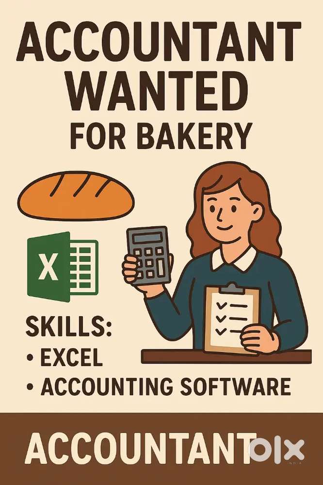Accountant & Inventory Management for Bakery