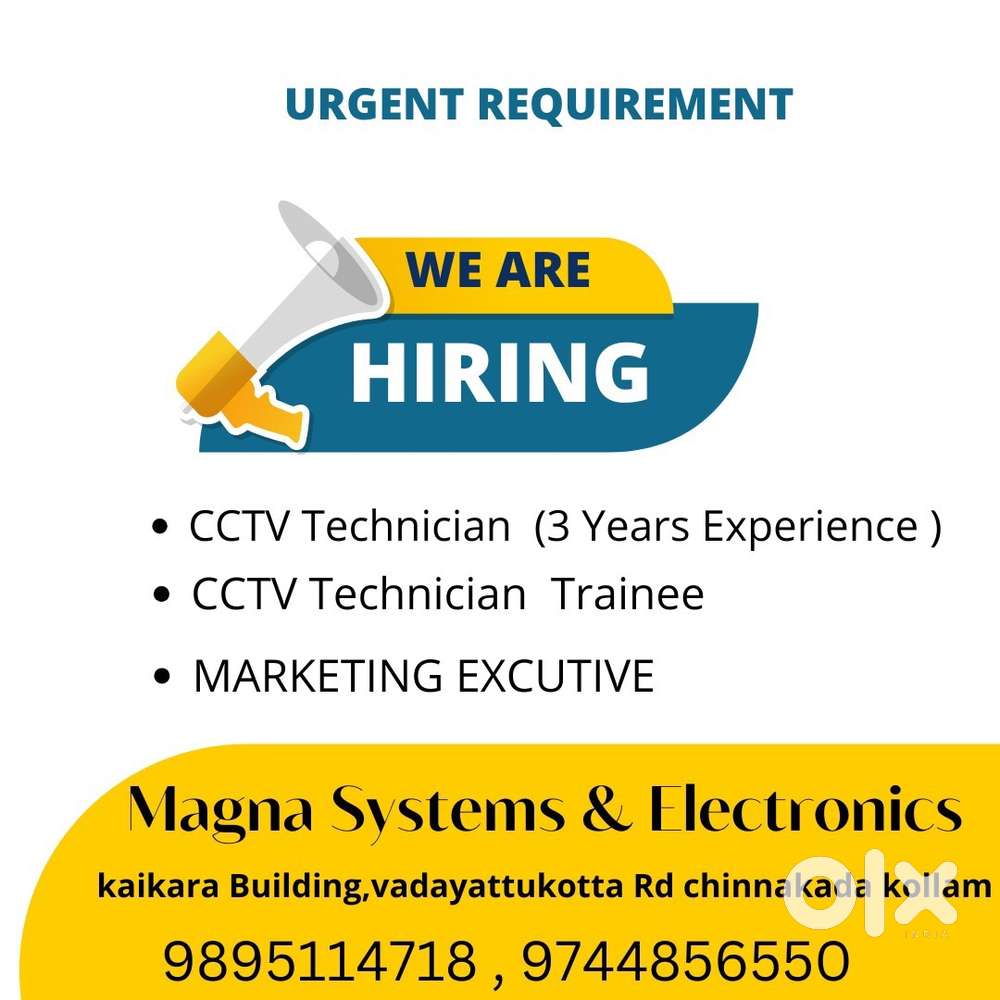 CCTV,  COMPUTER, Inverter Technician