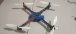 Drone frame with motor