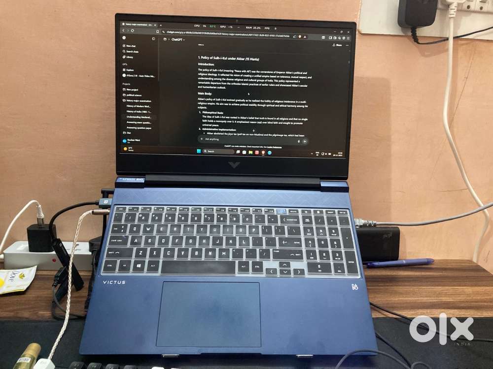 HP VICTUS 15 24gb ddr5 ram 512gb ssd