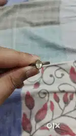 Want to sell a silver ring with a precious stone pukhraaj