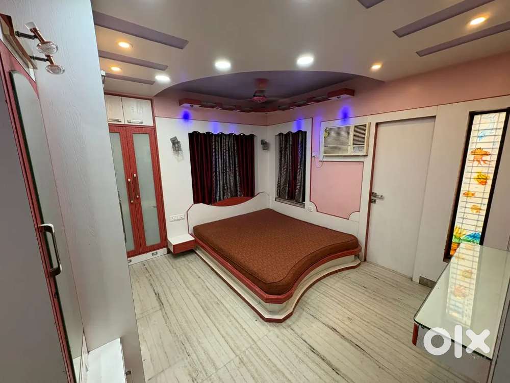 3 bhk full furnished flat for rent at picnic garden