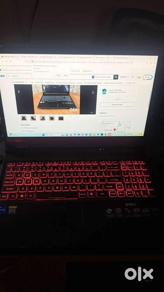 Acer AlG Gaming Laptop premium 13 th Gen i7 Processor