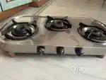 Kitchen stove 3 burner