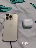 iPhone 14 pro 256 golden color + Airpod 3rd gen