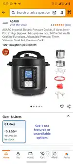 Electric pressure cooker