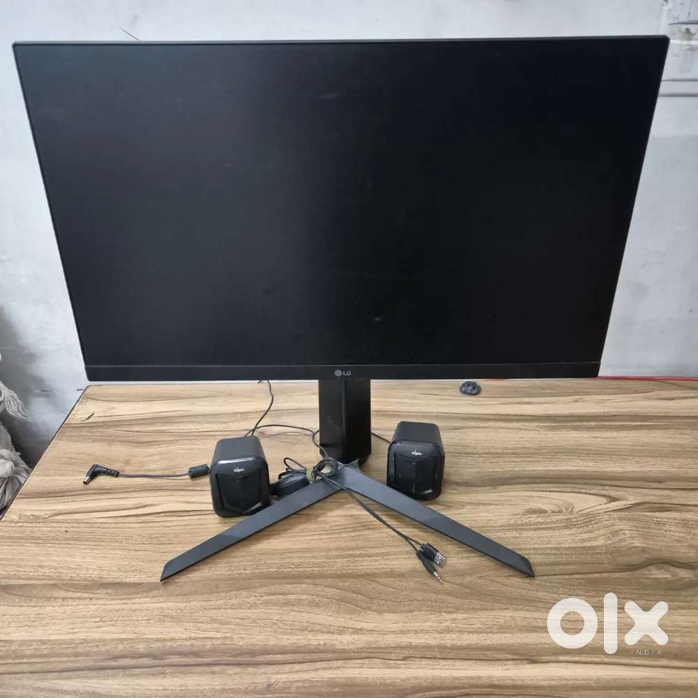 Lg Ultragear Monitor with wired speakers