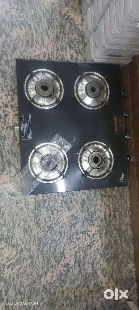 Butterfly 4 burner glasstop gas stove going cheap