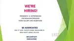 Fresher & experience