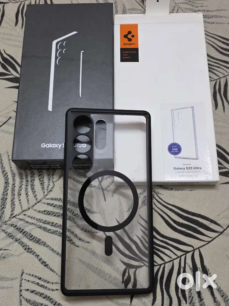 Original Spigen magsafe compactible clear case for SAMSUNG S25 ULTRA