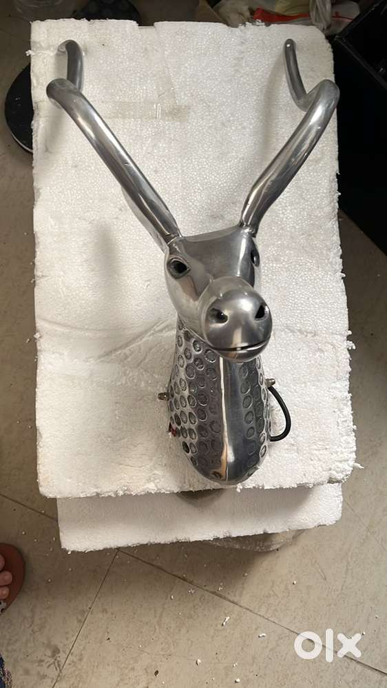 Wall lamp deer with light