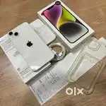Selling My Old iPhone 14 whiet 256gb Variant With bill box