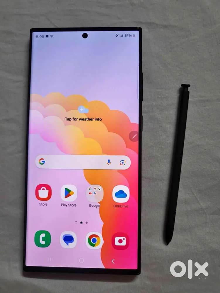 Samsung' s23 ultra 5 month old with bill box warranty
