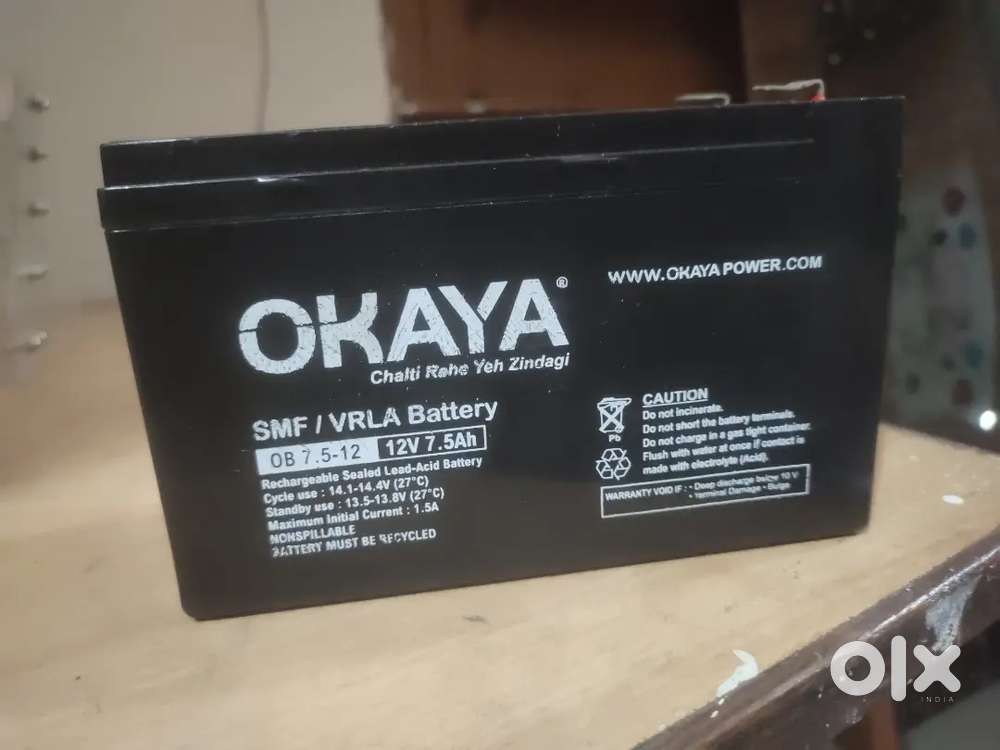 Okaya 2 battery hain bilkul new