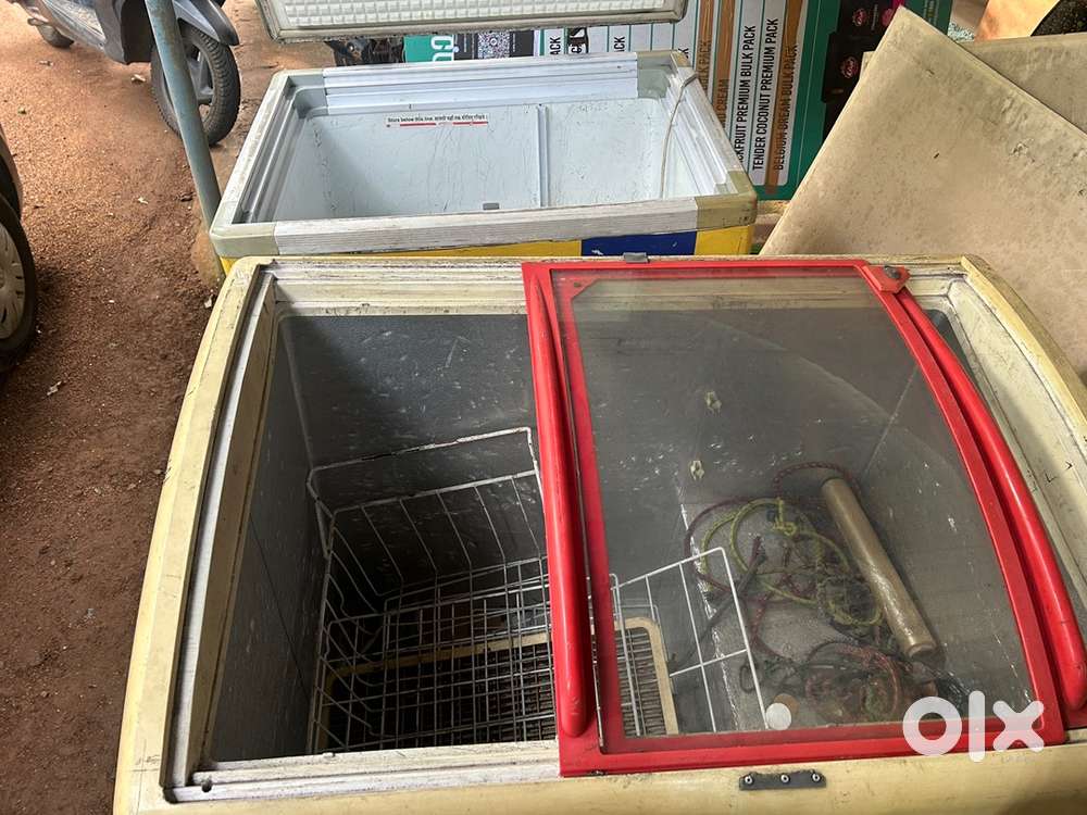 Hardtop freezer and glass top freezar for sale
