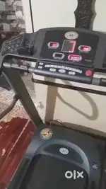 an exercise machine used for walking or running in place