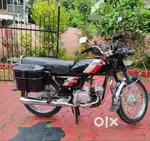 Well maintained Hero Honda CD100SS with 75kmpl mileage