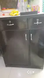 Multi purpose rack 2 months old and 2 seater couch cum satty