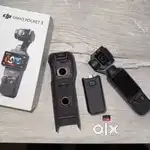 DJI Osmo Pocket 3, Battery add on, 256gb , k&f 2-32 VND (Great conditi
