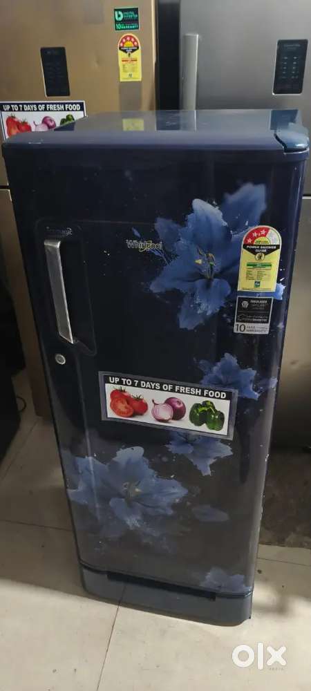 Single door fridge with warranty good condition