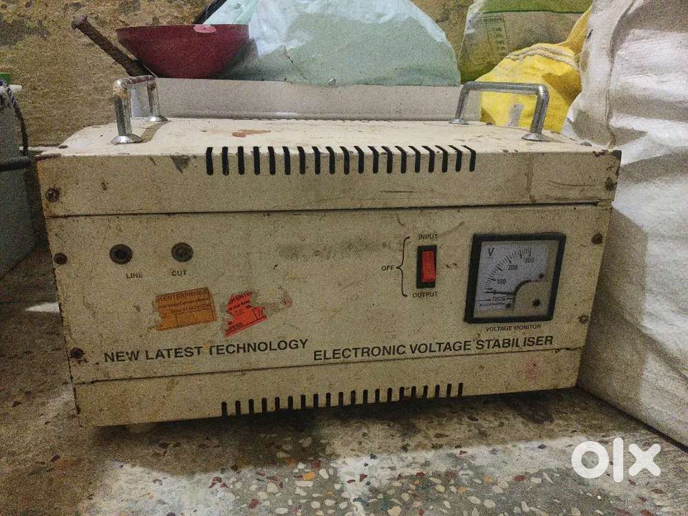 Stabilizer 5kva working condition