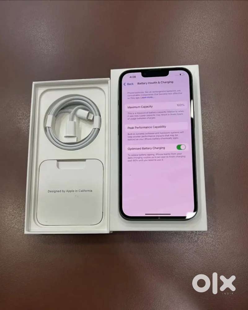 iPhone 13 128 Gb 6 month used with bill,box cable