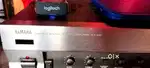 Yamaha ax 592 stereo amplifier left channel not working..10000/-