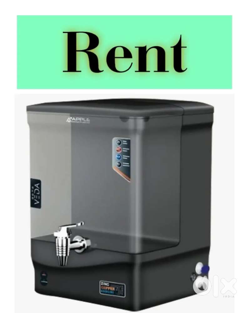 Ro water purifier available on rent
