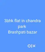 3bhk flat in chandra park brashpati bazar