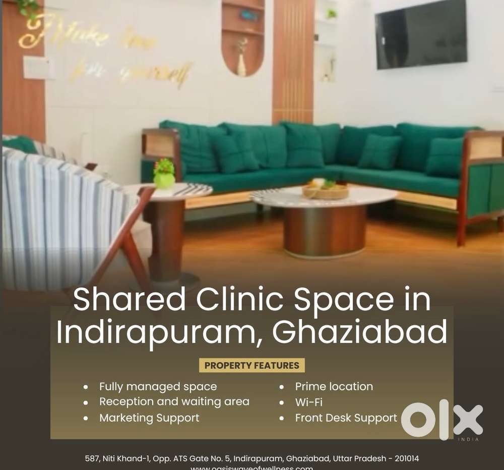 Shared clinic space for doctors