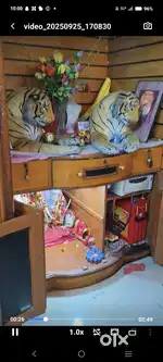 For sell fully furnished 3 bhk apt with lift genrator and parking also