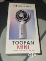 Portonics Portable Fan with type C charging - BRAND NEW