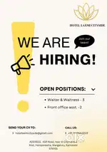Front Office receptionist