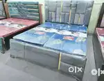 Brand new double bed with box very cheapest price 9999 to 11999